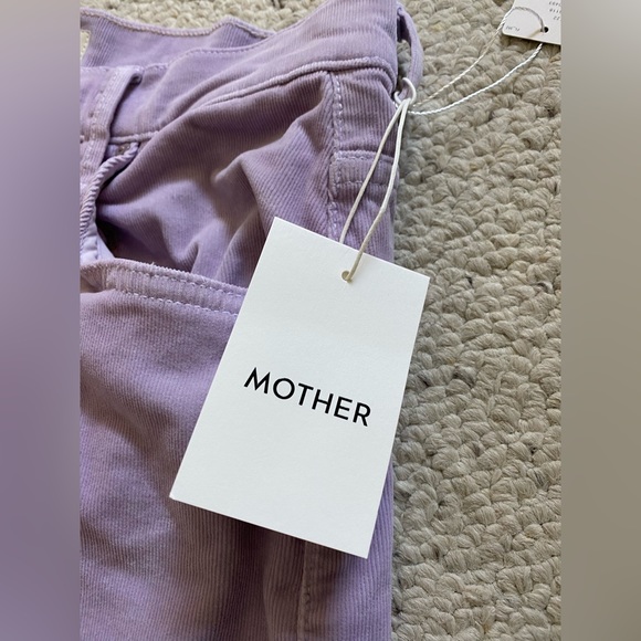 Brand new MOTHER The Tunnel Vision Sneak High-Rise Straight Corduroy Jeans (NWT) - Picture 6 of 16